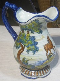 Aguamanil y fuente Talavera (5)